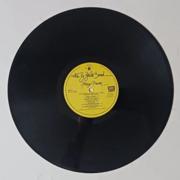 Vintage The J. Geils Band Freeze Frame vinyl LP record, 1981 first pressing - Picture 7 of 10